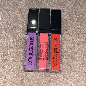 Smashbox and Max Studio Lipglosses